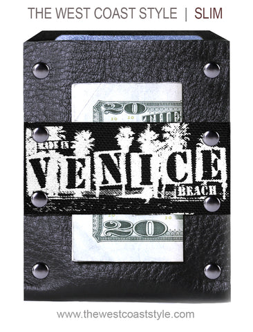 Slim | Minimal Wallet with Venice Beach Artwork